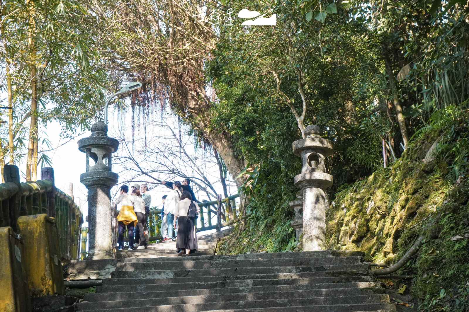 台北市文山區 景美仙跡岩親山步道 A路線石燈籠