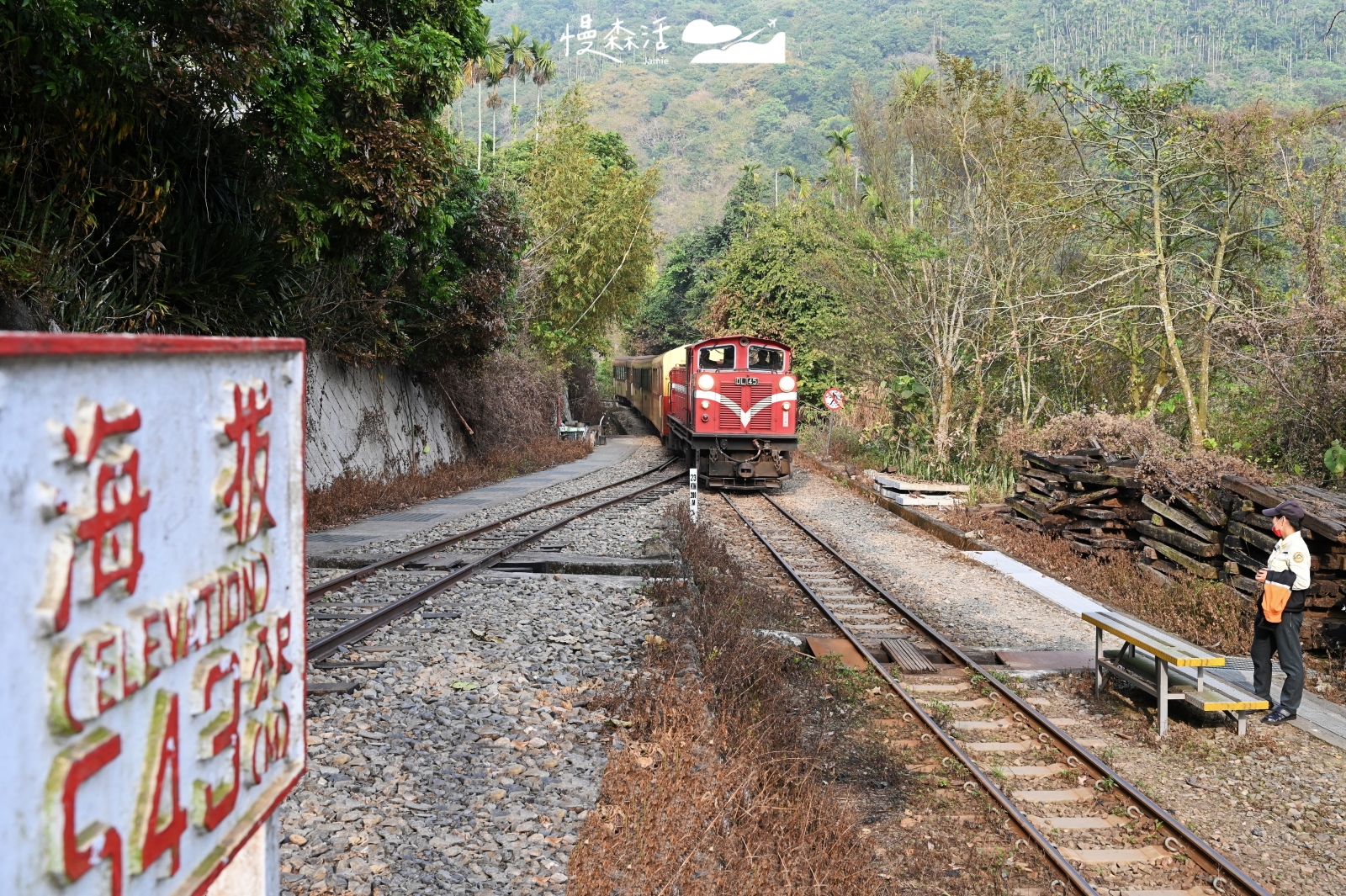 嘉義阿里山小火車 樟腦寮車站