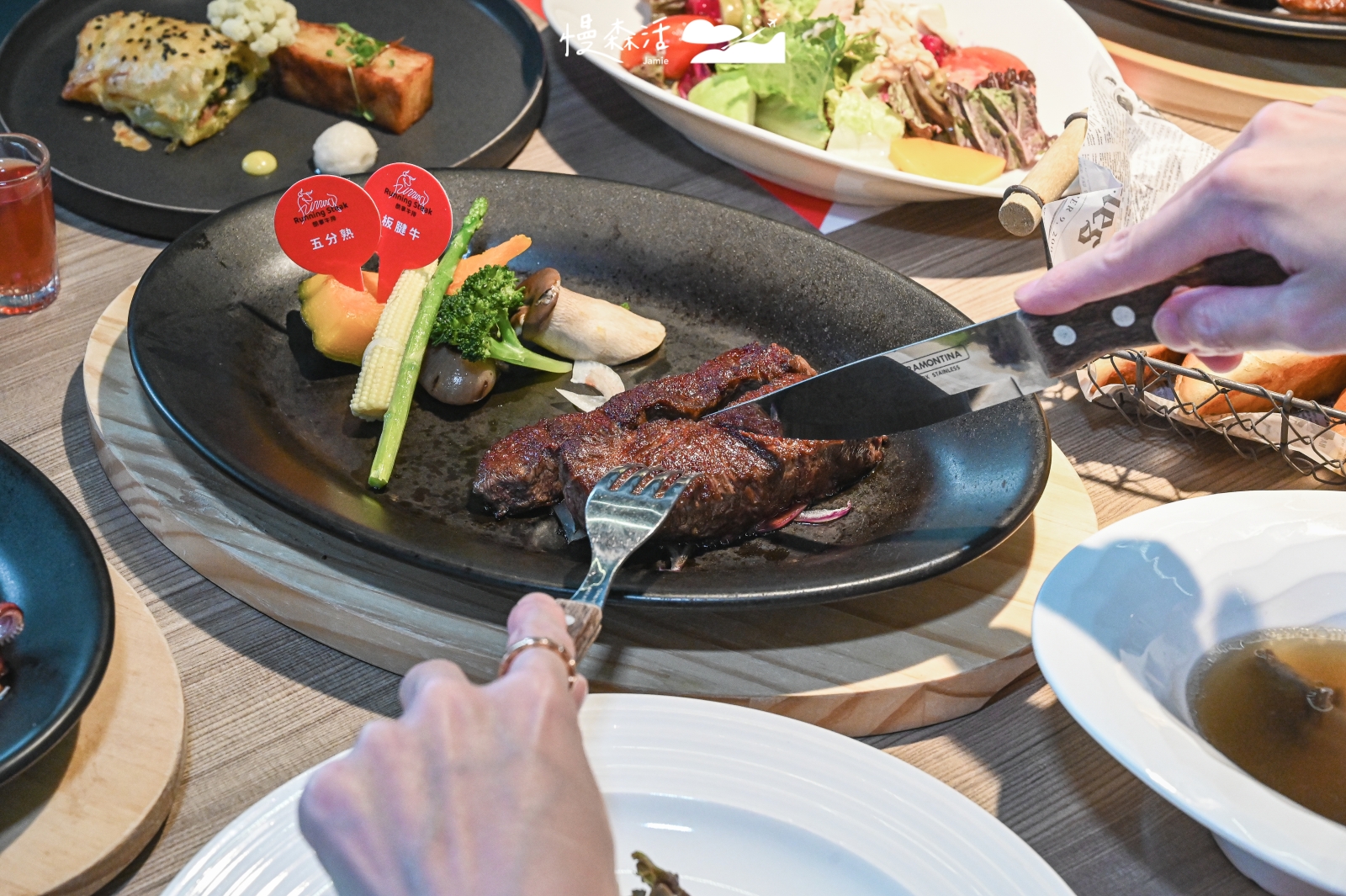 南投埔里鎮 Running Steak朗寧牛排 餐點