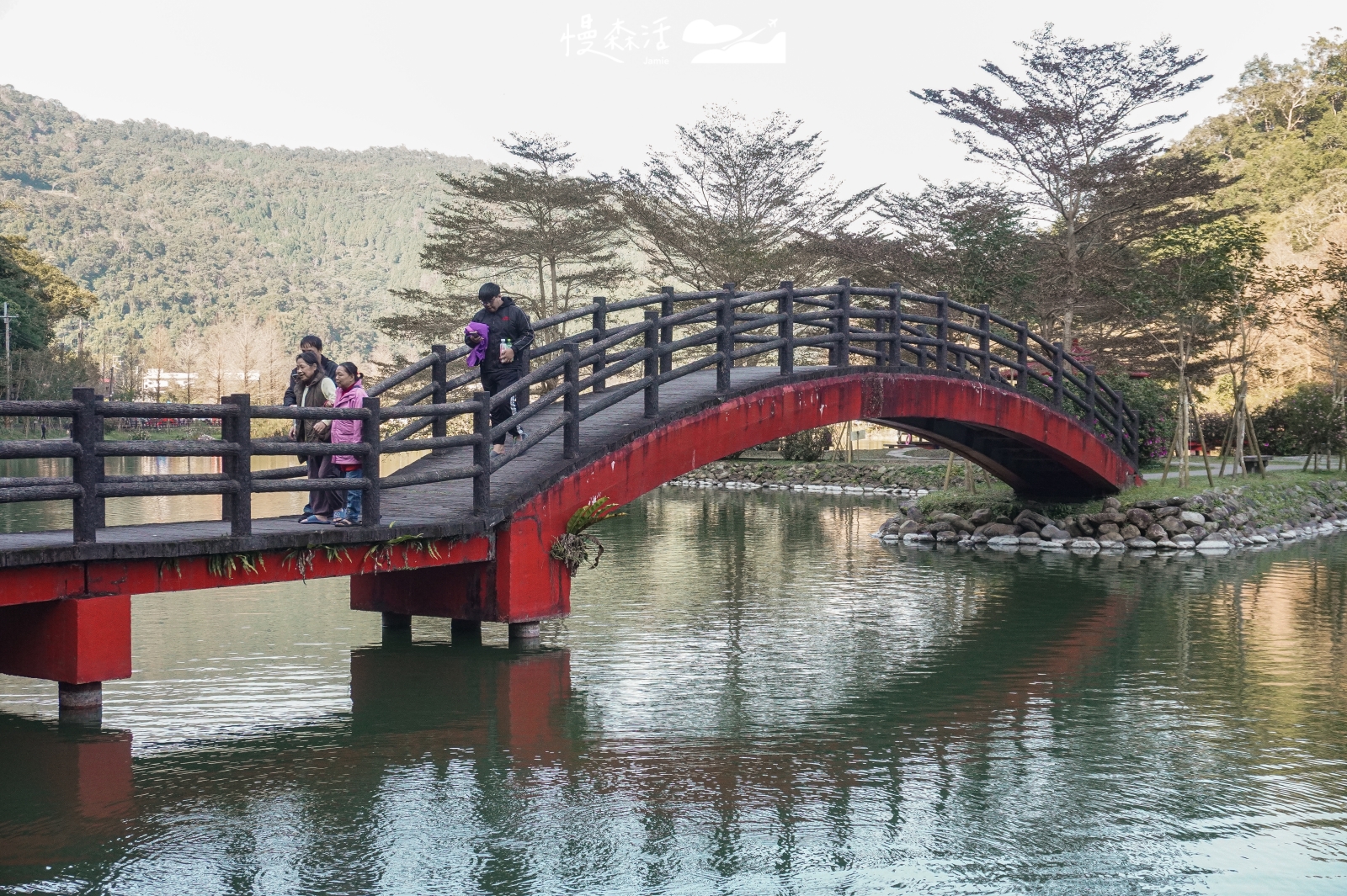 宜蘭縣員山鄉 望龍埤九曲橋