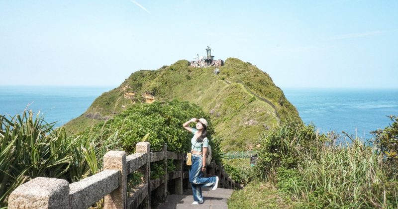 東北角健行鼻頭角步道！瞭望360度山海壯闊美景，聽濤cafe看海喝涼飲