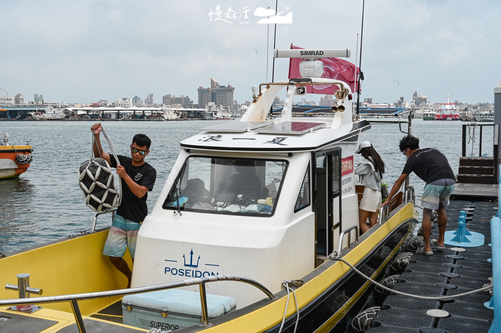 澎湖馬公市 跟蠔野人體驗開船樂趣