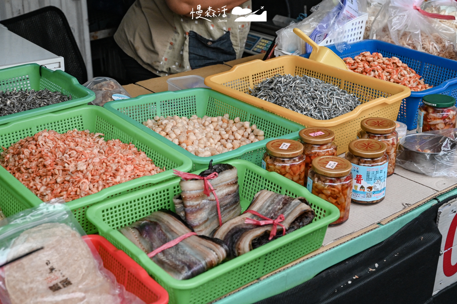 澎湖魚市場第三漁港 零售區也有賣海鮮乾貨