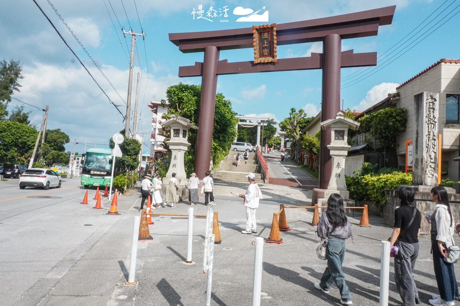 沖繩那霸市 沖繩總鎮守波上宮 鳥居