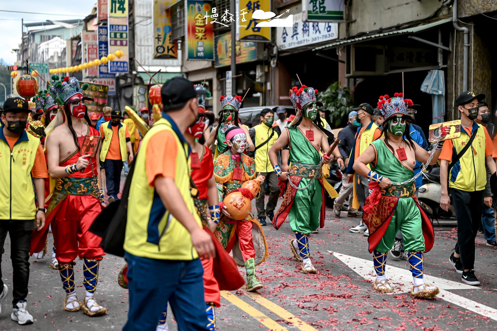 台北市萬華區 艋舺青山宮暗訪暨遶境活動