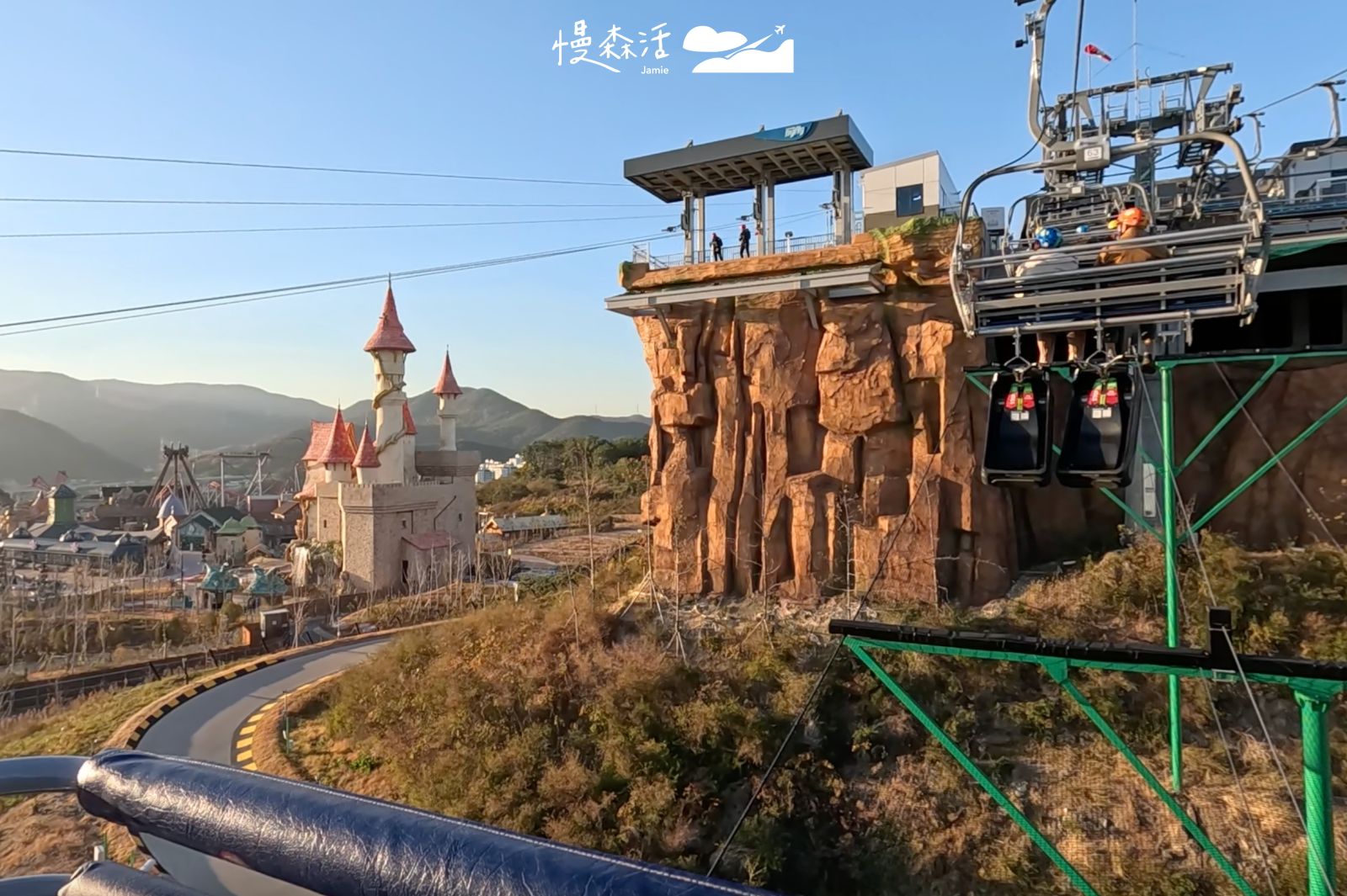 韓國釜山海雲台 釜山天際線斜坡滑車