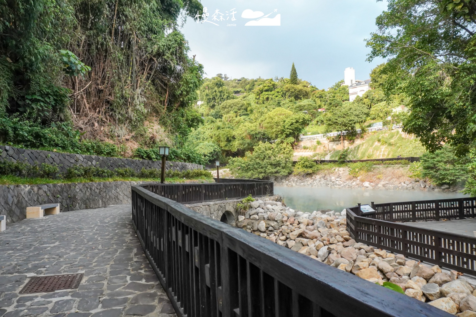 北投溫泉 地熱谷公園環湖步道